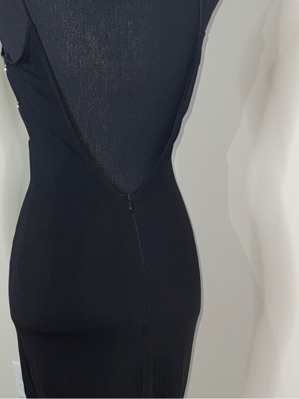 Cache Vintage Y2K Diamond Studded Maxi Dress Size XS - Picture 3 of 7